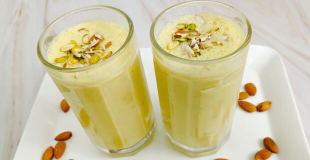 badam milk shake recipe hindi